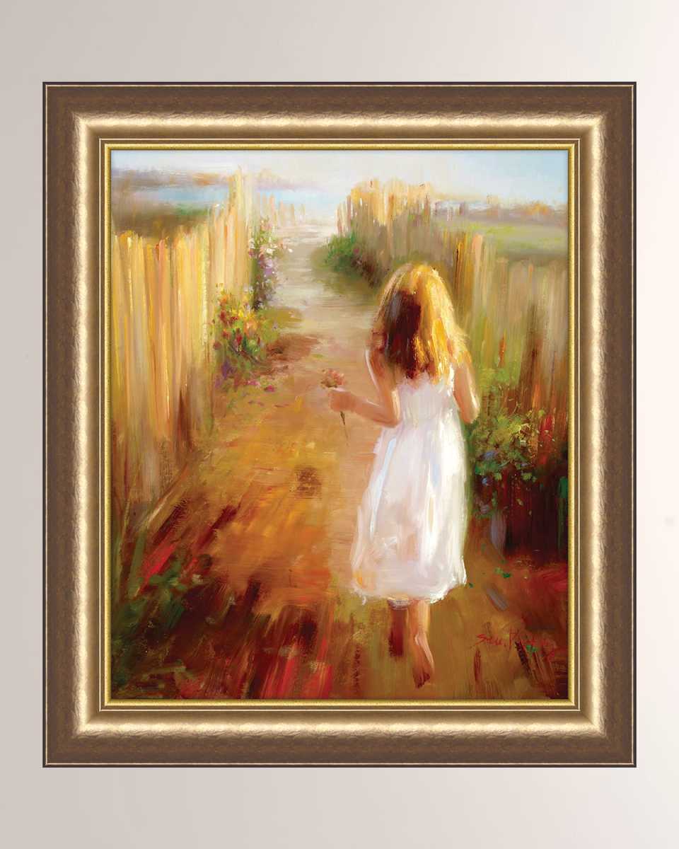 "Summer Stroll" Giclee on Canvas Wall Art